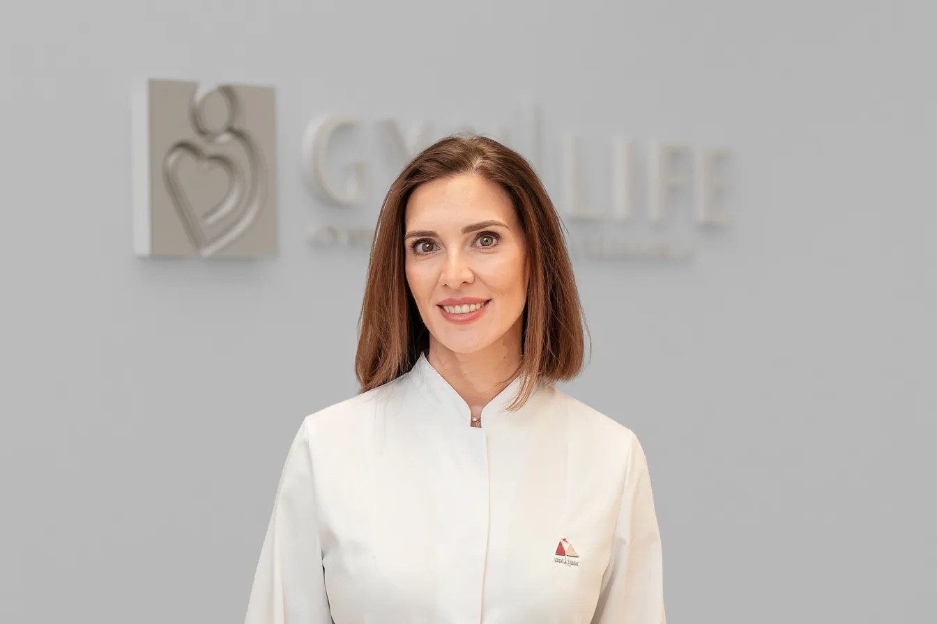 MUDr. Katarína Rašlová v ambulancii GYN LIFE